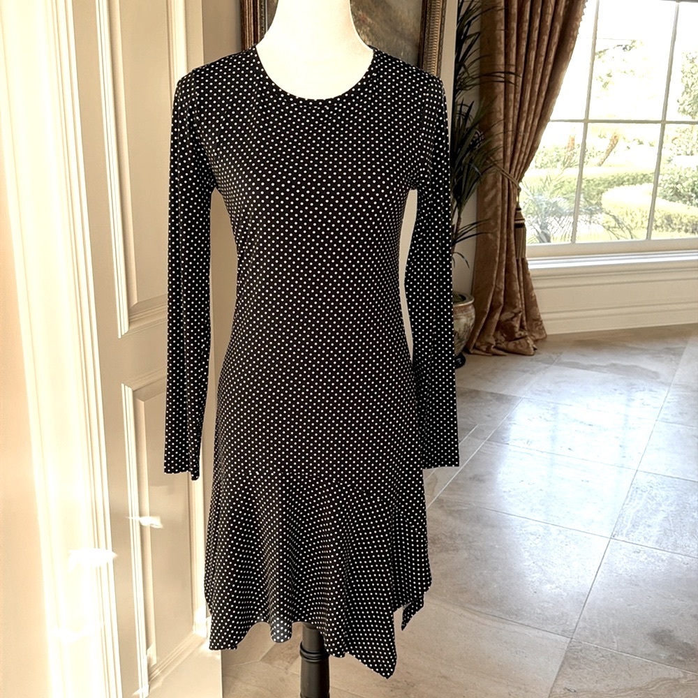 Michael Kors Blue/white polkadot Dress